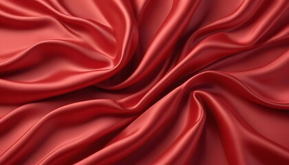 Fototapeta premium A red fabric with a pattern. Background. Abstract. Graphics.