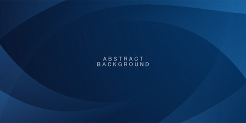 Simple dark blue background template with wave blue gradient pattern. Modern design. Suitable for background, wallpaper, home screen, theme. Eps10 vector