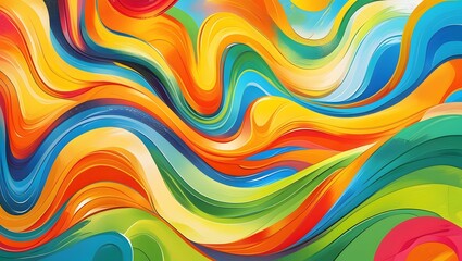 Experience the essence of creativity with swirling abstract colors, dynamic energy, and bold hues. A vibrant spectrum ideal for modern digital art, graphic projects, and artistic visual displays.