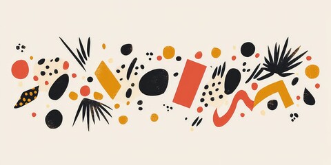 Minimalist card featuring bold typography and subtle celebratory elements.
