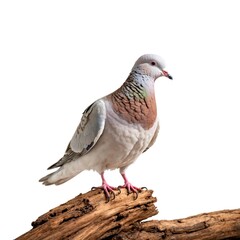 Naklejka premium Dove isolated on white background