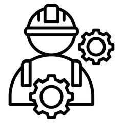 Labor single icon