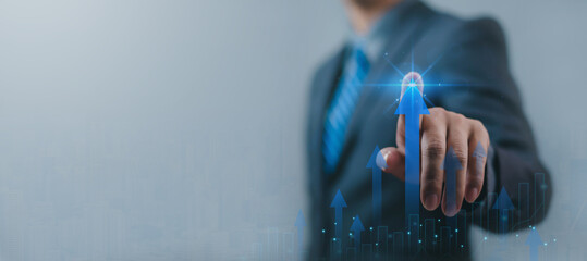 Value added concept Develop products to be effective for the success of the company Increase your sales and marketing advantage to attract customers' attention. and drive sales with the future in mind