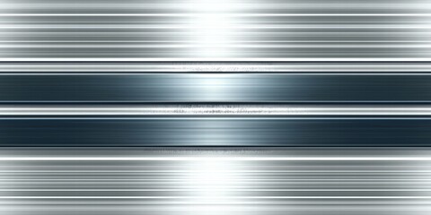 Bold Brushed Steel Background with Reflective Highlights and Subtle Scratches
