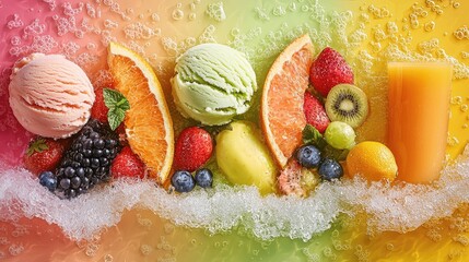 image measuring 30x21 centimeters divided into 3 vertical spaces, image formed by a kind of wave in the middle, but this wave will be composed 