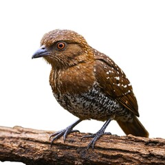 Oilbird isolated on white background