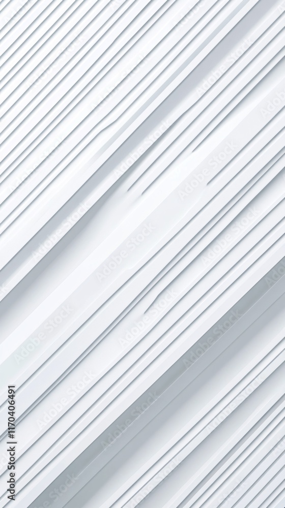 Poster abstract white textured background with overlapping diagonal lines creating a dynamic pattern.