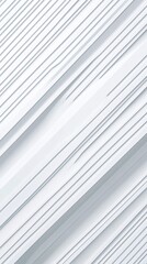 Fototapeta premium Abstract white textured background with overlapping diagonal lines creating a dynamic pattern.
