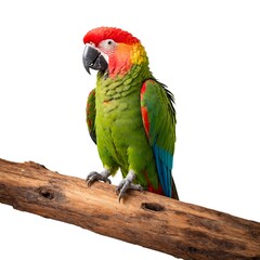Fototapeta premium Parrot isolated on white background