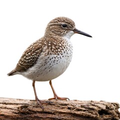 Obraz premium Sandpiper isolated on white background
