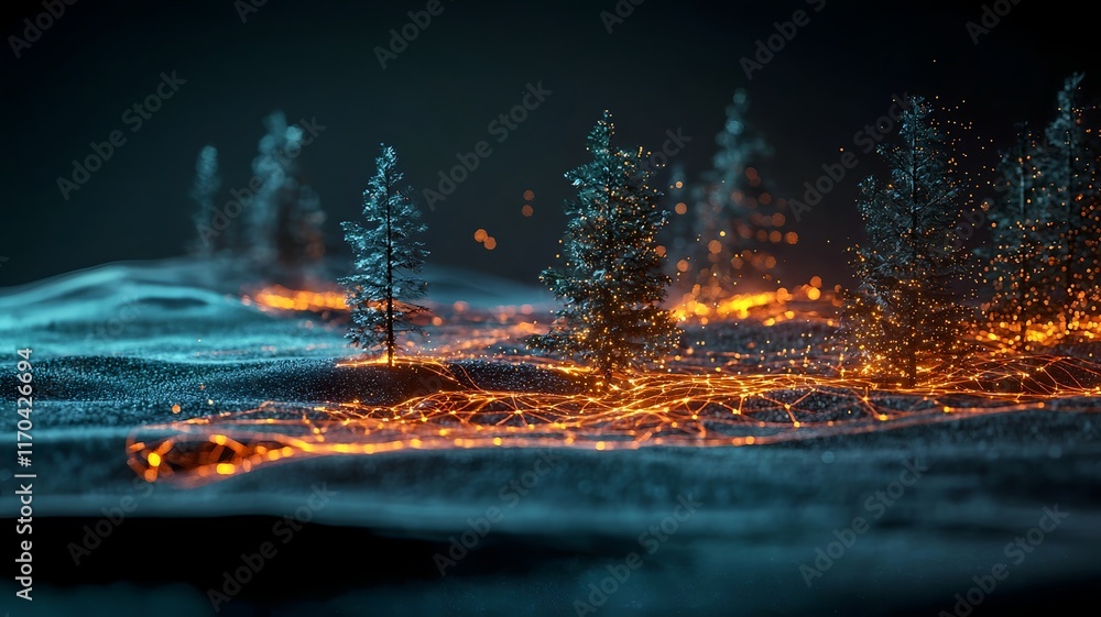 Poster quantum computing driven virtual twin simulation forecasting the dynamic spread of forest fires visu