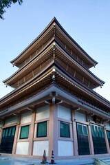 Scenery of the Zenkoji Archives building