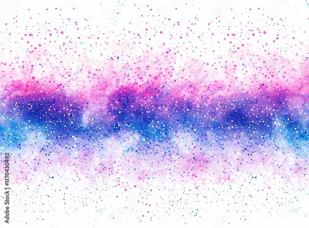 Poster colorful dots gradient pop seamless pattern background