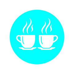 Steaming Coffee Cups