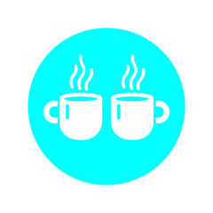 Steaming Coffee Cups