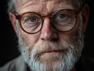 Man with glasses and beard
