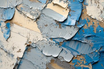 peeling paint on a wall. background 