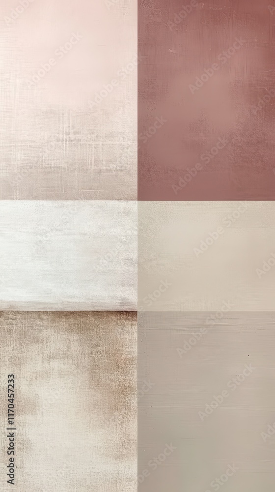 Aufkleber soft beige taupe gradient patterns highlighting muted tones for design inspiration