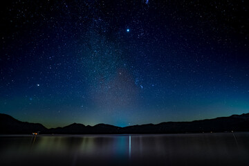 Milchstra&szlig;e &uuml;ber Walchensee