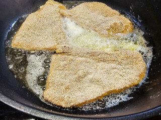 Wiener Schnitzel mit Pommes frites