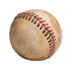 Softball isolated on white background