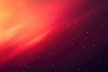Red and Yellow Background with Stars