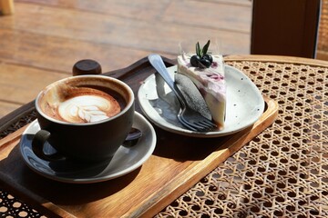 cup of coffee with cream