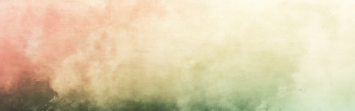 Smooth gradient background transitioning from soft pink to light green, creating a soothing atmosphere for design projects