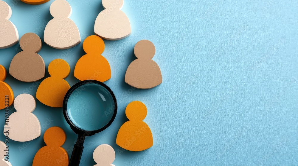 Poster analyzing diverse individuals workspace visual content professional environment close-up view inclus