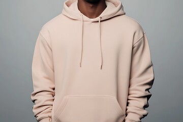 hoodie mockup casual neutral