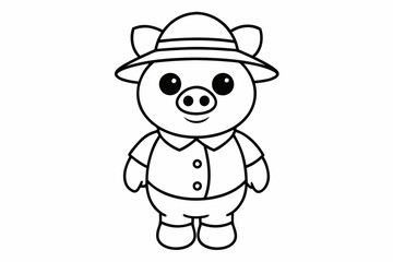 Cute and Adorable Baby Pigs Dressed as Jungle Animals 