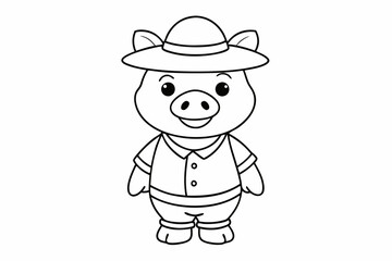 Cute and Adorable Baby Pigs Dressed as Jungle Animals 