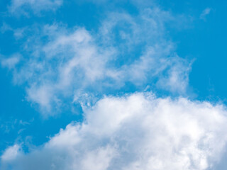冬の青空と白い雲93