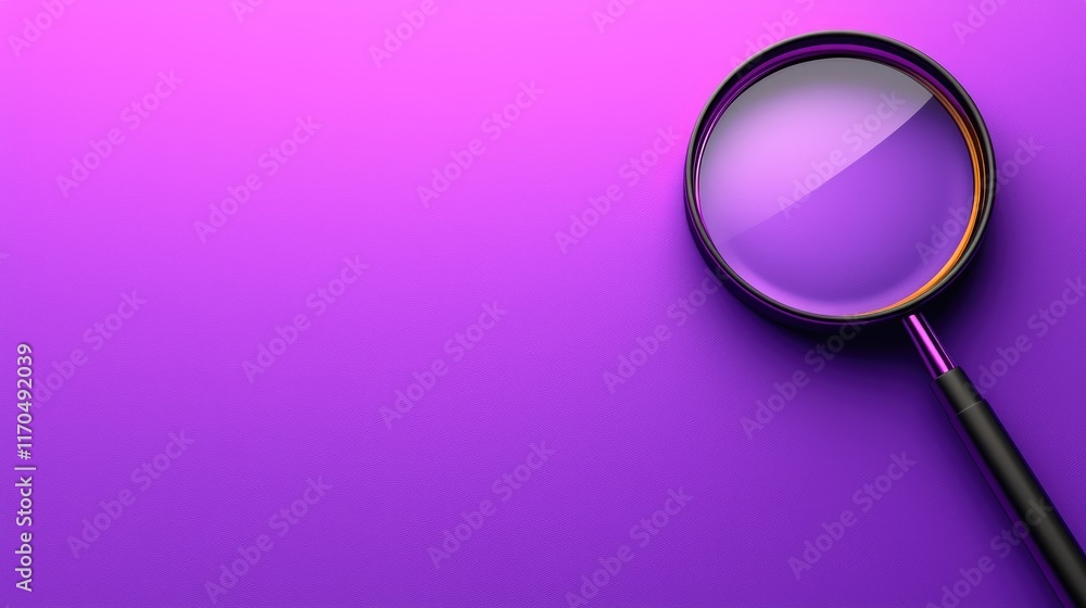 Poster analyzing data insights digital workspace visual content purple background close-up data exploration