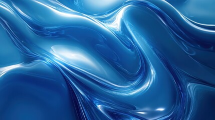 Mesmerizing Abstract Water Surface Textures with Shimmering Gradients and Fluid Motions