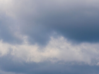 12月の冬の白い雲02