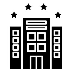 4 Star Hotel Icon