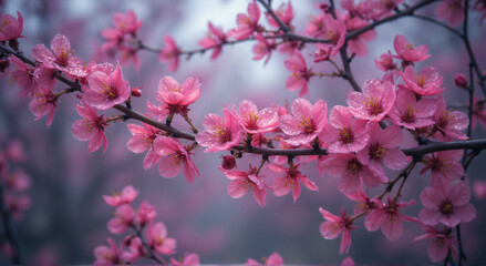 pink cherry blossoms
