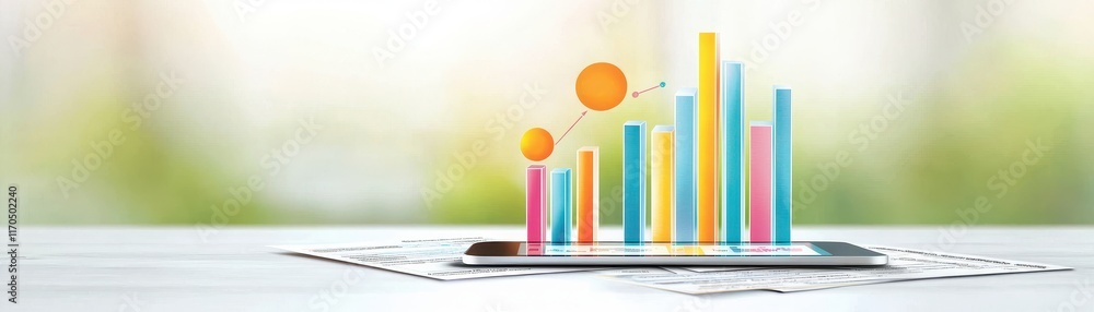 Poster e-filing tax submission insights digital tablet dashboard business environment informative viewpoint