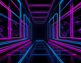 abstract neon background