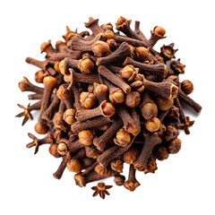 Obraz premium Cloves isolated on transparent background