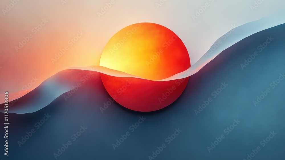 Poster Minimalistic Communication App Icon on Gray Background with Rounded Corners and Clean Design