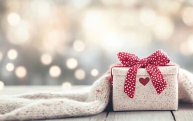 Celebrate Valentine with love, gift, and warmth on this romantic occasion with a beautifully wrapped present.