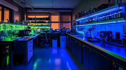 Fototapeta premium Modern Science Laboratory Research Experiment