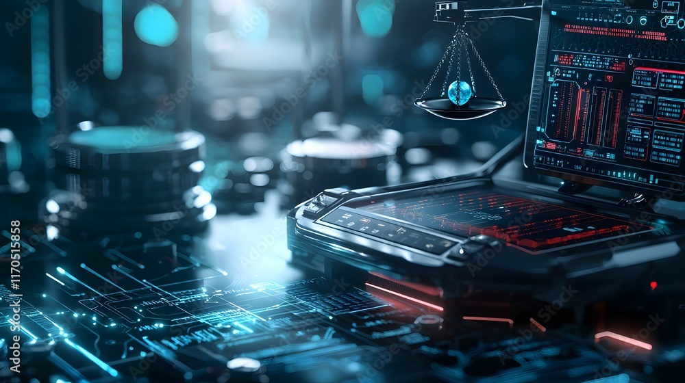 Poster innovative quantum measurement system combining advanced quantum computing and high precision scales