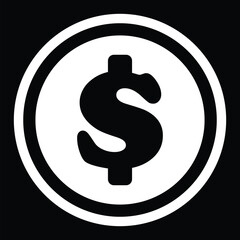 dollar symbol vector template design, usd currency symbol design, usd logo icon design template