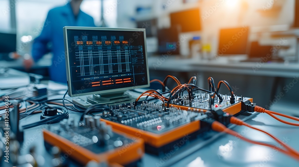 Poster quantum computing optimizing the accuracy of advanced electrical measurement tools in a high tech re