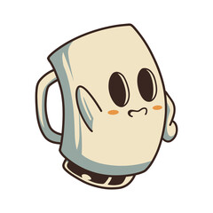 mug of coffee with milk