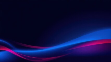 a blue and pink wave background with a dark background,
