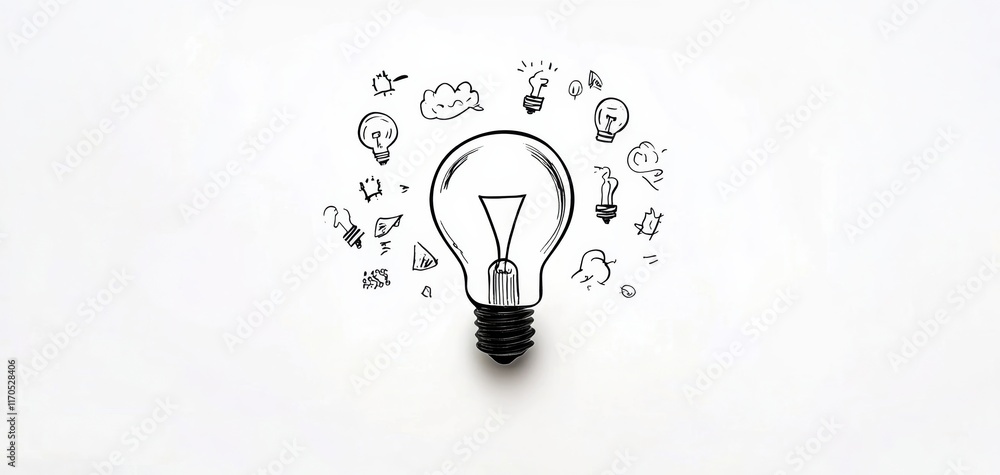 Poster explore the intersection of idea and innovation in business for transformative solutions and growth 